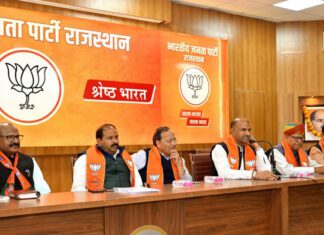 प्रचंड बहुमत से सत्ता में आएगी भाजपा : अरूण सिंह Jaipur News