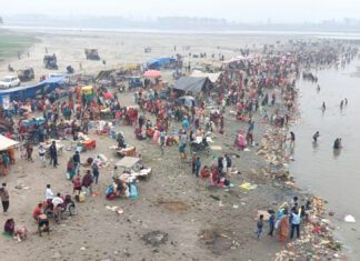 कार्तिक पूर्णिमा पर ‘कालिंदी’ पर उमड़ा श्रद्धा का सैलाब Kairana News