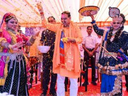 Holi 2024: नेह रंग में रंगे जन-जन के भजन लाल Bhajan Lal Sharma CM