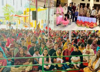 गुरुमन्त्र भंडारा माह : कैथल की साध संगत ने 15 गर्भवती महिलाओ को बांटी पोष्टिक आहार की कीटे Kaithal News