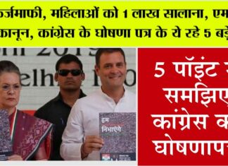 Congress Manifesto 2024