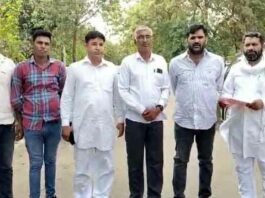 बकाया फसल बीमा क्लेम जारी करवाने की मांग Hanumangarh News