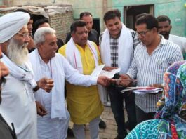 गोविंद कांडा ने किया विकास कार्यों का निरीक्षण Sirsa News
