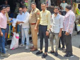 प्रतिबंधित पॉलीथिन के खिलाफ चलाया अभियान, वसूला जुर्माना Kairana News