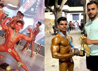 बॉडी बिल्डिंग चैंपियनशिप में दिनेश ने लहराया परचम Kairana News