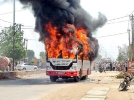 Roadways Bus Accident
