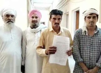 नामजद आरोपियों की गिरफ्तारी की मांग, एसपी से मिले गांव धोलीपाल के ग्रामीण Hanumangarh News