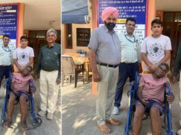 मानसिक परेशान व्यक्ति के लिए फरिश्ता बने डेरा अनुयायी Sangrur News