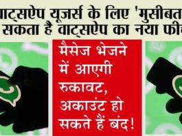 Whatsapp Update: वाट्सऐप यूजर्स के लिए ‘मुसीबत’ बन सकता है वाट्सऐप का नया फीचर! Whatsapp Update