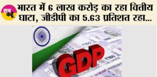 Fiscal deficit: