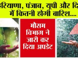 IMD Alert for Rain