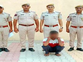 देसी पिस्तौल व कारतूस बरामद, युवक गिरफ्तार Hanumangarh News