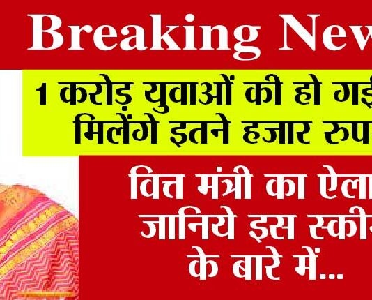 Budget 2024: 1 करोड़ युवाओं की हो गई मौज, मिलेंगे इतने हजार रुपये, वित्त मंत्री का ऐलान, जानिये इस स्कीम के बारे में… Budget 2024