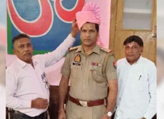 कार्यक्रम आयोजित करके कोतवाल को किया सम्मानित Kairana News