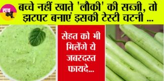 Lauki ki Chutney Recipe