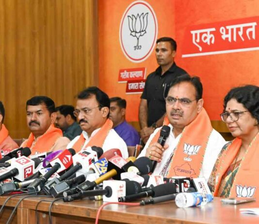 CM Bhajan Lal Sharma