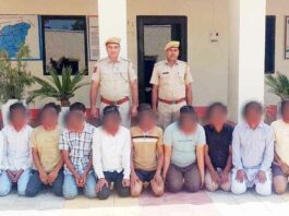 रात्रि को उत्पात मचाते 12 गिरफ्तार, एक कार व दो मोटरसाइकिल जब्त Hanumangarh News