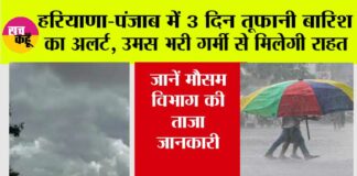 Haryana-Punjab Weather Alert