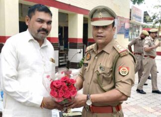 नवनियुक्त कोतवाली प्रभारी निरीक्षक का किया स्वागत Kairana News