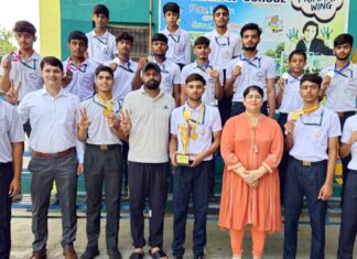 सीबीएसई ताएक्वांडो चैम्पियनशिप में प्रताप स्कूल बना ओवरऑल चैम्पियन Kharkhoda News