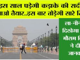 La Nina: इस साल पड़ने वाली है कड़ाके की ठंड, मौसम विभाग ने दी ये जानकारी La Nina