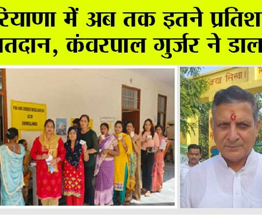 Haryana Election Polling Live