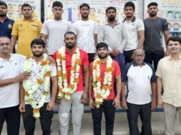 वर्ल्ड रैसलिंग चैम्पियनशिप के लिए प्रताप स्कूल के 3 पहलवानों का चयन Kharkhoda News
