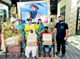 प्रीत नगर जोन के सेवादार परिवार ने 6 जरुरतमंद परिवारों को दिया राशन Sirsa News