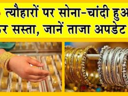 Gold-Silver Price Today: सोने-चांदी में फिर गिरावट, इतने गिरे दाम, जानें आज की कीमतें Gold-Silver Price Today