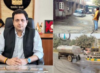 Air Pollution: वायु प्रदूषण कम करने को लगातार हो रहे पानी के छिड़काव से राहत: विक्रमादित्य सिंह मलिक Ghaziabad News