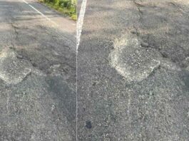 तितराम मोड से किच्छाना और देबवन तक सड़क खस्ताहाल हालत में, वाहन चालक परेशान Kaithal News