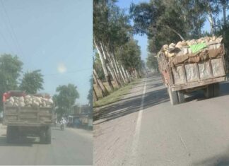 हाइवे हो या लिंक रोड हर जगह दौड़ रहा है ओवरलोड, लोगों ने परिवहन मंत्री से लगाई ओवरलोड रोकने की गुहार Khizrabad News