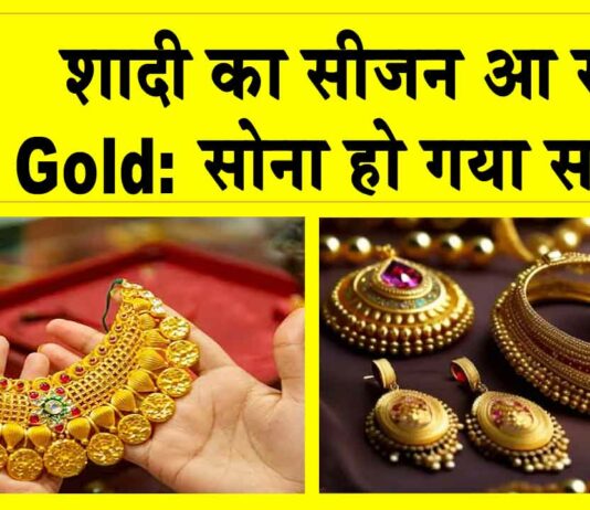 MCX Gold Price: शादी के सीजन से पहले सोना खरीदने का सुनहरी मौका, कीमतों में भारी गिरावट! MCX Gold Price