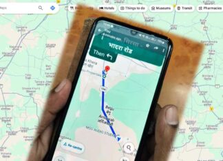 Changes Google Maps