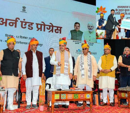 मुख्यमंत्री ने की राज्य सरकार की पहली वर्षगांठ के कार्यक्रमों की शुरूआत Jaipur News