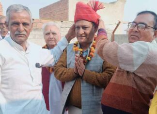 राजेन्द्र कुमार नायक का राजगढ़ में नायक समाज ने किया अभिनन्दन Sadulpur News