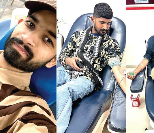 Sri Ganganagar News: दूसरों की जिंदगी बचाने को किया ये महान काम Sri Ganganagar News