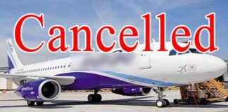 Flights Cancelled