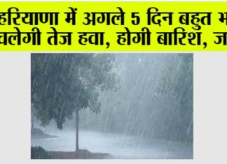 Haryana Weather: