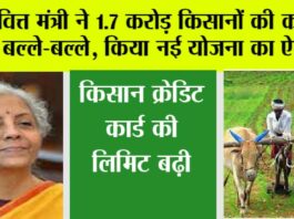 Union Budget 2025 LIVE Updates: वित्त मंत्री ने 1.7 करोड़ किसानों की कर दी बल्ले-बल्ले, किया नई योजना का ऐलान, किसान क्रेडिट कार्ड की लिमिट बढ़ी Union Budget 2025 LIVE Updates