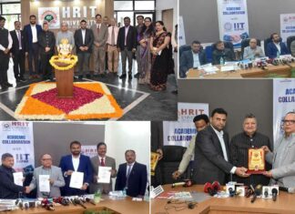 HRIT University: समझौता तकनीकी नवाचार और अनुसंधान में नए आयाम स्थापित करेगा: प्रो.डॉ राजीव आहूजा Ghaziabad News