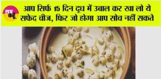 Makhana With Milk For Health
