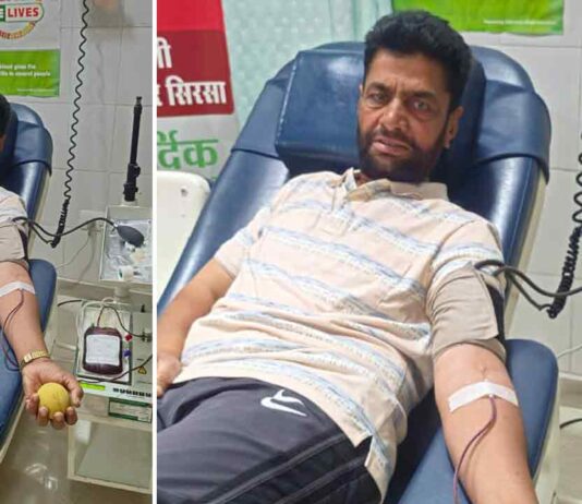 मानवता की सेवा का फर्ज निभा रहे हैं ‘ट्रयू ब्लड पंप’ Sirsa News