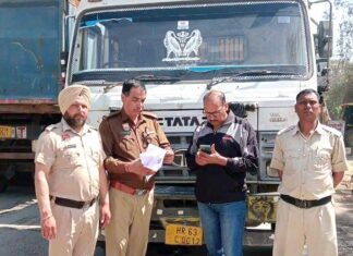 Traffic Challan: चैकिंग के दौरान 3 वाहन सीज तथा 25 पर लगाया 19.63 लाख जुर्माना Yamunanagar News