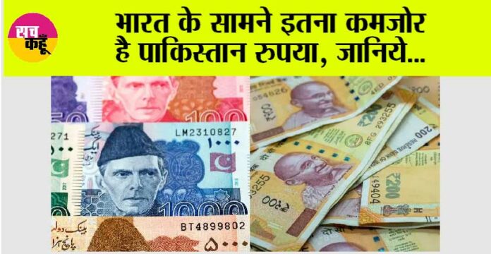 Pakistani Rupee vs Indian Rupee