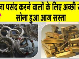 Gold-Silver Price Today