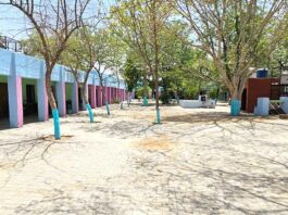 अध्यापकों ने ग्रामीणों के सहयोग से सरकारी स्कूल का किया सौंदर्यीकरण Tosham News