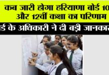 HBSE 12th Result 2025:
