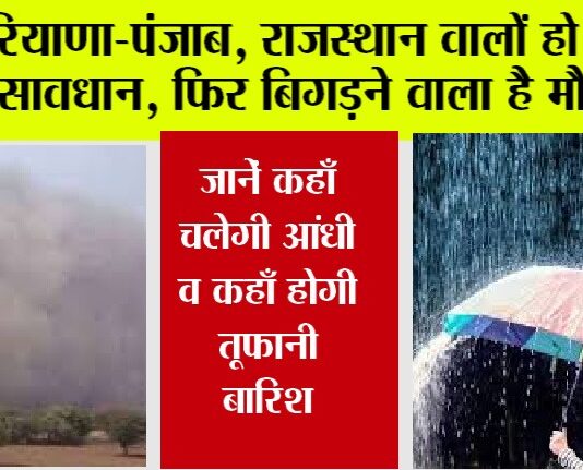Haryana Punjab Weather