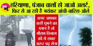 Haryana-Punjab Weather Alert
